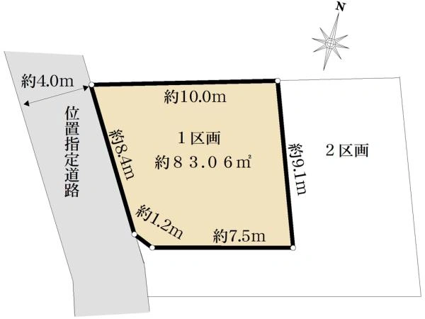 区画図