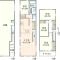 【東京都/世田谷区宮坂】世田谷区宮坂2丁目　土地 建築参考プラン：1Ｆ56.51m2／2Ｆ57.75m2／3Ｆ42.85m2／延床面積157.11m2／参考価格3487万円（税込）