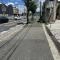 【大阪府/池田市豊島北】池田市豊島北一丁目 土地 前面道路：歩道部分(南側より撮影)