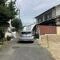 【大阪府/池田市旭丘】池田市旭丘3丁目　建築条件無し土地 前面道路：北側（東向きに撮影）