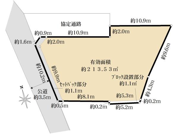 区画図