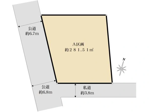 区画図