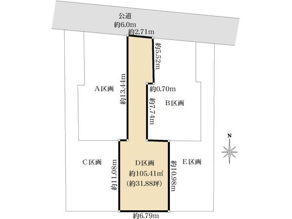 区画図