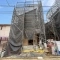 【千葉県/八千代市萱田町】八千代市萱田町新築戸建2号棟 建築中の外観
