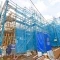 【東京都/東久留米市中央町】東久留米市中央町4丁目　新築戸建　1号棟 建築中の外観