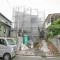 【神奈川県/横浜市都筑区荏田南】横浜市都筑区荏田南三丁目　新築戸建 建築中の外観