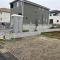 【埼玉県/川口市戸塚】川口市戸塚5丁目 3号棟 現地（建築前）：全4区画中心にあるグレーの戸建ての裏の部分の敷地です。