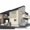 【千葉県/船橋市芝山】船橋市芝山五丁目　新築戸建2号棟 完成予想図：全２棟／手前側