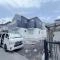 【神奈川県/大和市福田】大和市福田15期　1号棟/全2棟 建築中の外観：全2棟/手前側
