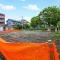 【東京都/足立区伊興】足立区伊興4丁目　新築戸建　1号棟 現地（建築前）：全2棟　手前：1号棟　奥：2号棟