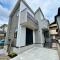 【東京都/西東京市向台町】西東京市向台町一丁目　新築戸建　1号棟 建築中の外観：全二号棟・左側