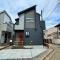 【東京都/西東京市向台町】西東京市向台町一丁目　新築戸建　2号棟 建築中の外観：全二号棟・右側