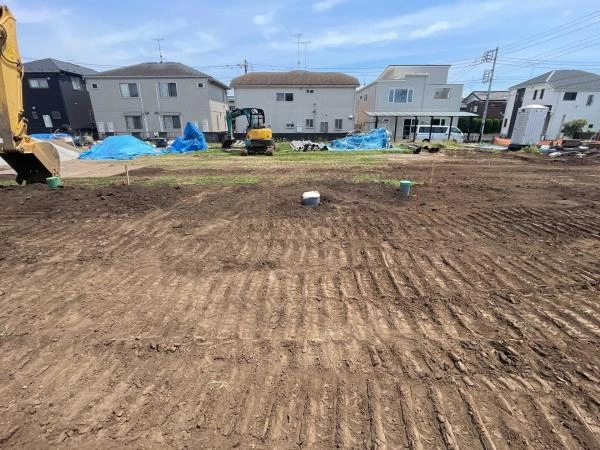 現地（建築前）：全16棟