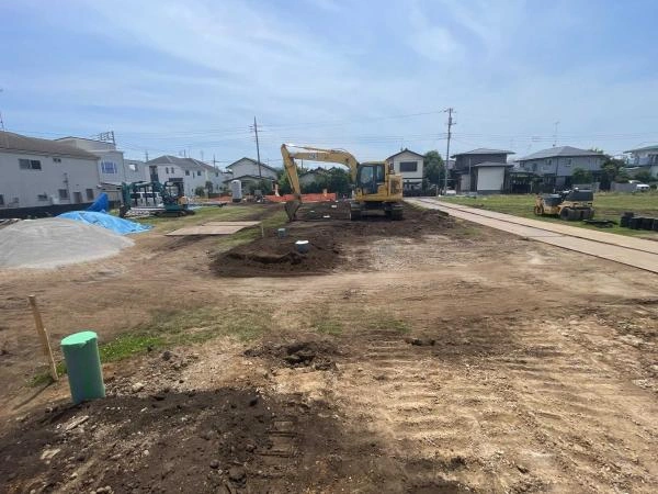現地（建築前）：全16棟