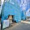 【東京都/杉並区本天沼】杉並区本天沼2丁目新築戸建　B号棟 建築中の外観：全4棟 B号棟 写真中央
