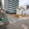 【東京都/品川区北品川】品川区北品川2丁目　新築戸建　C号棟 建築中の外観：全2棟　右側