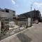 【東京都/世田谷区砧】世田谷区砧4丁目プロジェクト B号棟 建築中の外観：全2棟・左側
