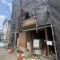 【神奈川県/川崎市高津区千年】川崎市高津区千年　新築戸建　A号棟 建築中の外観