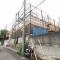 【東京都/多摩市桜ヶ丘】多摩市桜ケ丘1丁目　新築戸建　E号棟 建築中の外観：【全5棟／手前側】