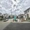 【神奈川県/横浜市都筑区二の丸】横浜市都筑区二の丸　新築戸建　1号棟 建築中の外観：【全2棟／左側】