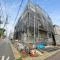 【埼玉県/さいたま市北区日進町】さいたま市北区日進町2丁目　新築戸建 建築中の外観
