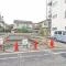 【東京都/足立区新田】足立区新田1丁目　新築戸建1号棟 建築中の外観：全2区画左側