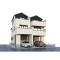 【東京都/足立区新田】足立区新田1丁目　新築戸建2号棟 完成予想図：全2区画右側（図面を基に描き起したもので、実際とは多少異なる場合があります。）