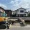 【埼玉県/川口市戸塚東】川口市戸塚東新築戸建　3号棟 建築中の外観