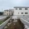 【埼玉県/新座市野寺】新座市野寺一丁目新築戸建て3号棟 建築中の外観：全5号棟　中央最奥部