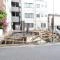 【東京都/江東区大島】江東区大島八丁目　戸建てB号棟 現地（建築前）：全2棟／左側