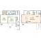 【埼玉県/川越市稲荷町】レーベンフラッツ上福岡GRAN VILLA 6号棟 間取り図