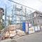 【神奈川県/海老名市国分寺台】海老名市国分寺台5丁目　新築戸建て 建築中の外観：全1棟