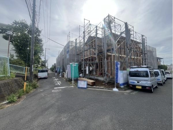 建築中の外観