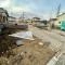 【神奈川県/横浜市瀬谷区阿久和西】横浜市瀬谷区阿久和西4丁目　4号棟 建築中の外観：画面左側 全4区画4号棟