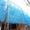 【神奈川県/横浜市南区中村町】南区中村町4丁目　借地権付き新築戸建2号棟/全3棟 建築中の外観：真ん中　全3棟