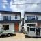 【神奈川県/藤沢市辻堂】藤沢市辻堂5丁目　1号棟／全2棟 建築中の外観：左側/全2棟