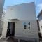 【神奈川県/藤沢市辻堂東海岸】辻堂東海岸1丁目　新築戸建　2号棟/全3号棟 建築中の外観：2号棟／全3棟 中央