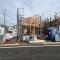 【東京都/練馬区南大泉】練馬区南大泉2丁目　新築戸建　4号棟 建築中の外観：全8区画/正面