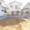 【東京都/足立区大谷田】足立区大谷田5丁目　新築戸建2号棟 現地（建築前）：全2棟　写真中央（左側の位置）