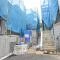 【東京都/稲城市平尾】稲城市平尾2丁目　5号棟 建築中の外観：全13棟
中央奥