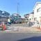 【東京都/町田市金井ヶ丘】町田市金井ヶ丘2丁目　新築戸建A号棟 現地（建築前）：全3棟
中央