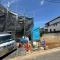 【神奈川県/川崎市多摩区南生田】川崎市多摩区南生田6丁目　新築戸建　【1号棟】 建築中の外観