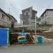 【神奈川県/座間市入谷東】座間市入谷東3丁目　新築戸建　2号棟 建築中の外観：全二棟現場　左側　2号棟