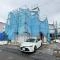 【神奈川県/藤沢市辻堂新町】藤沢市辻堂新町2丁目　新築戸建　3号棟/全3棟 建築中の外観：向かって右側の敷地延長区画が3号棟/全3棟