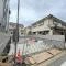 【東京都/目黒区南】目黒区南3丁目 新築戸建 建築中の外観