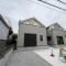 【神奈川県/横浜市栄区犬山町】栄区犬山町　新築戸建　1号棟/全2棟 建築中の外観：中央、1号棟/全2棟