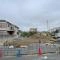 【神奈川県/横浜市港南区日野中央】横浜市港南区日野中央3丁目　新築戸建　1号棟/全2棟 建築中の外観：1号棟/全2棟