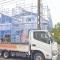 【神奈川県/横浜市青葉区大場町】青葉区大場町　新築戸建てB号棟 建築中の外観：写真右側：B号棟（全2棟）