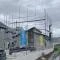 【東京都/小平市仲町】小平市仲町　新築戸建　A号棟 建築中の外観：全2棟　奥側