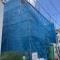 【東京都/練馬区南田中】練馬区南田中3丁目　新築戸建 建築中の外観
